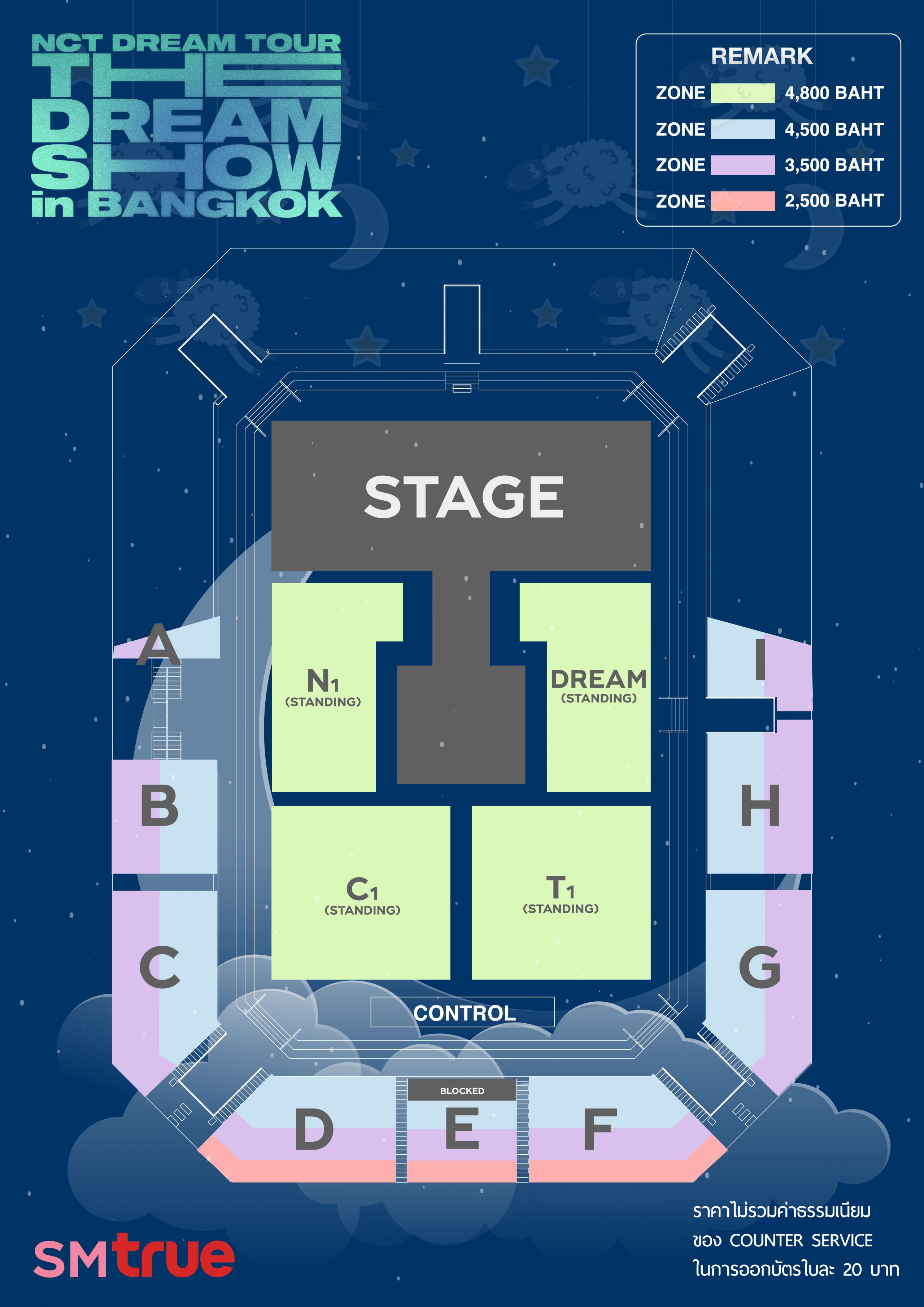 nct dream tour bangkok